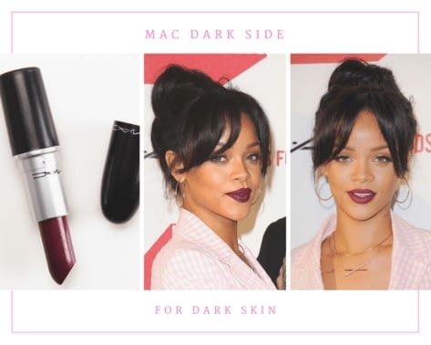 mac dare you lipstick on dark skin