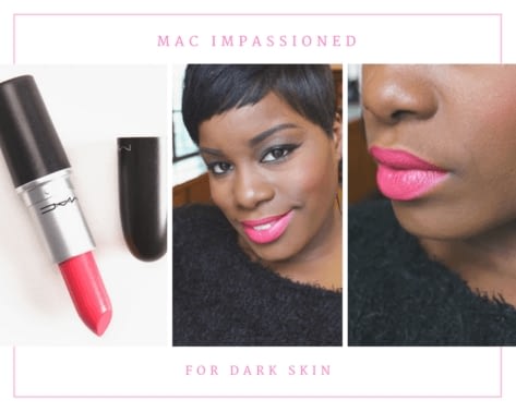mac dare you lipstick on dark skin