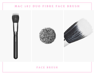 MAC 187 Duo Fibre Face Brush