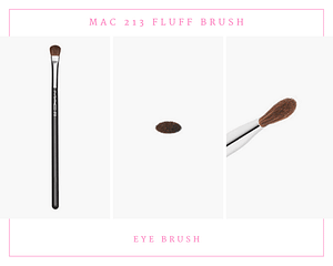 MAC 213 Fluff Brush