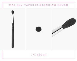 MAC 224 Tapered Blending Brush