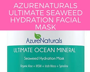 AzureNaturals ULTIMATE Seaweed Hydration Facial Mask