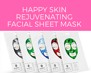 Happy Skin Rejuvenating Facial Sheet Mask