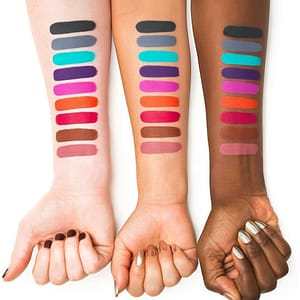 Lipstick Color Testing in the Wrists