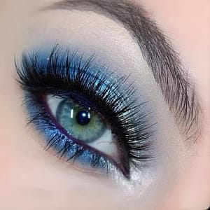 Blue Eyeshadow Makeup for Blue Eyes